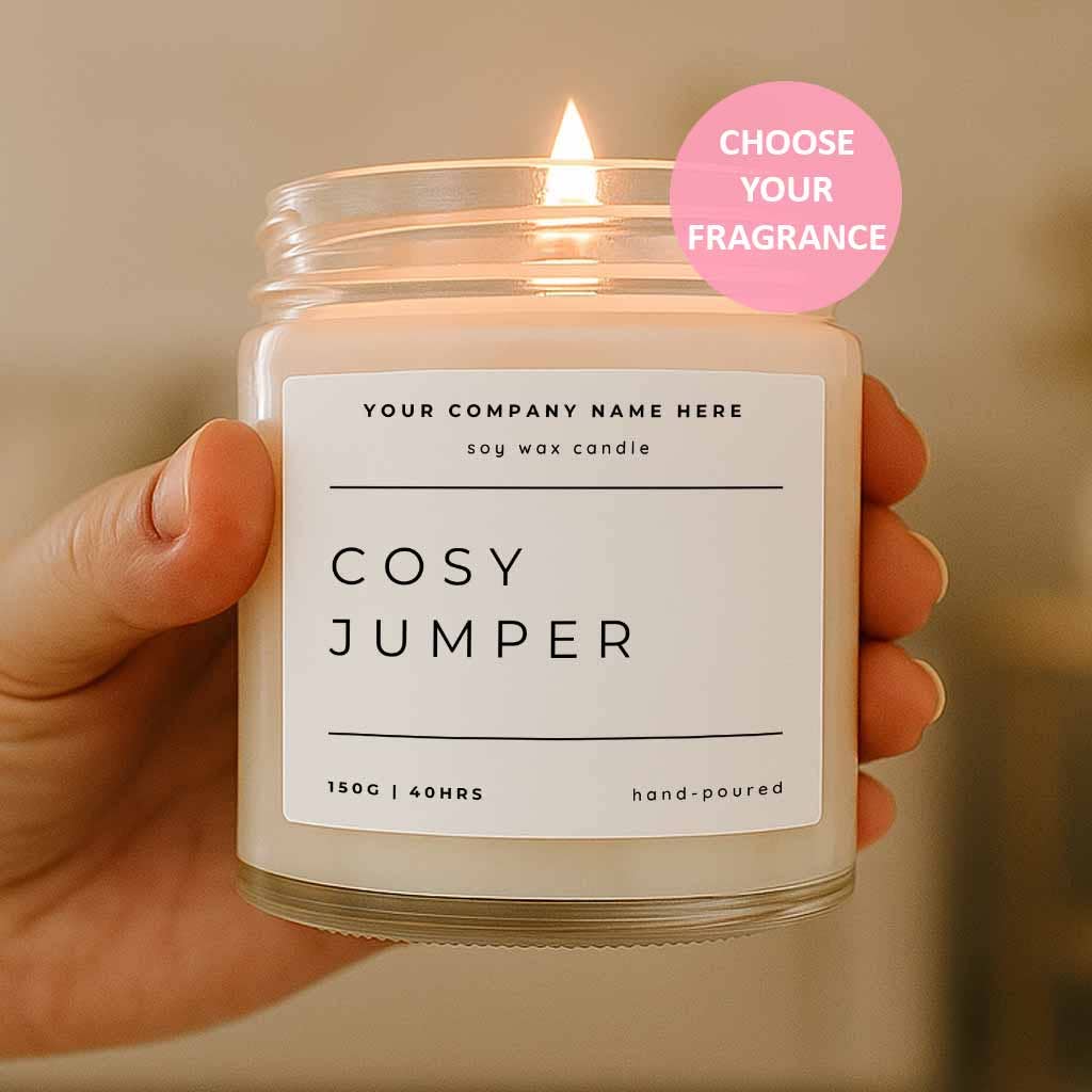 Divine Feminine Pathways Soy Candle | Clear Jar: Cinnamon Bun / 110ml
