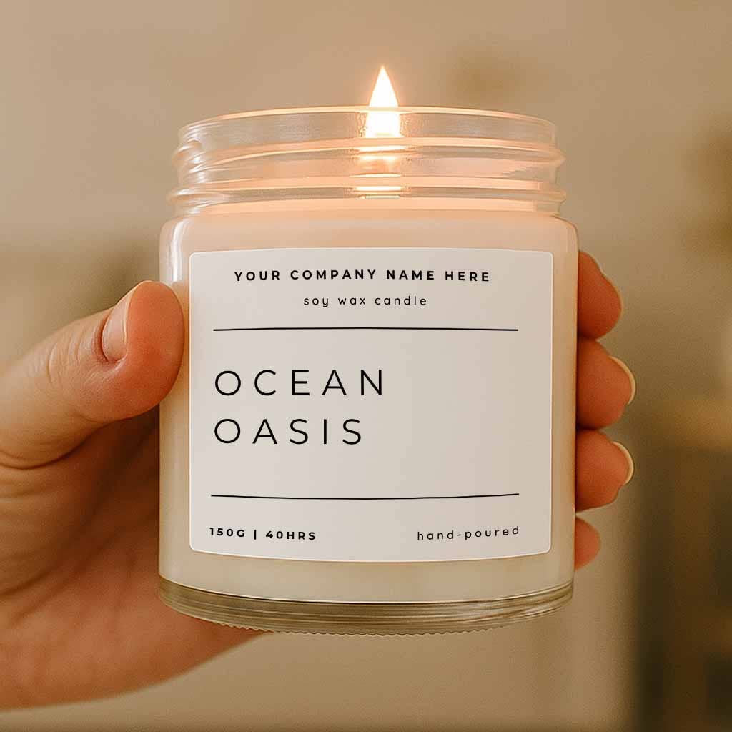 Divine Feminine Pathways Soy Candle | Clear Jar: Cinnamon Bun / 110ml