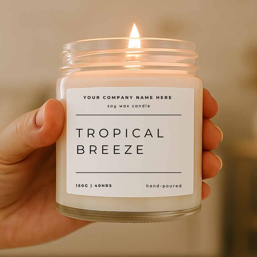 Divine Feminine Pathways Soy Candle | Clear Jar: Cinnamon Bun / 110ml