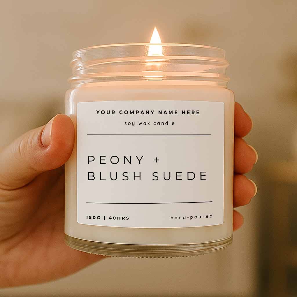 Divine Feminine Pathways Soy Candle | Clear Jar: Cinnamon Bun / 110ml